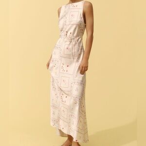 NWT WeWoreWhat Boat-Neck Slip Maxi Dress